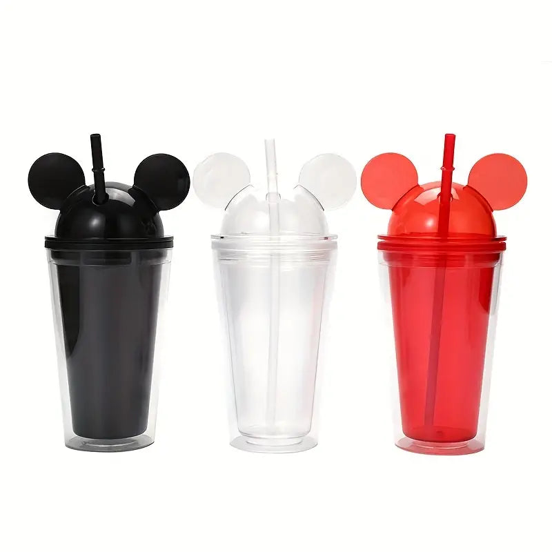 16 oz Water Cup with Mouse Ears - Can be Customized.