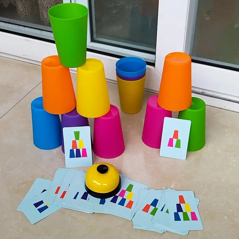 2 Player Stacking Cup Game