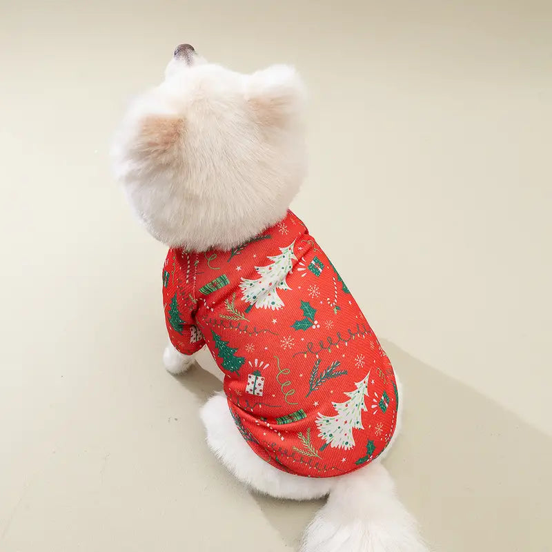 Festive Holiday Dog Shirts