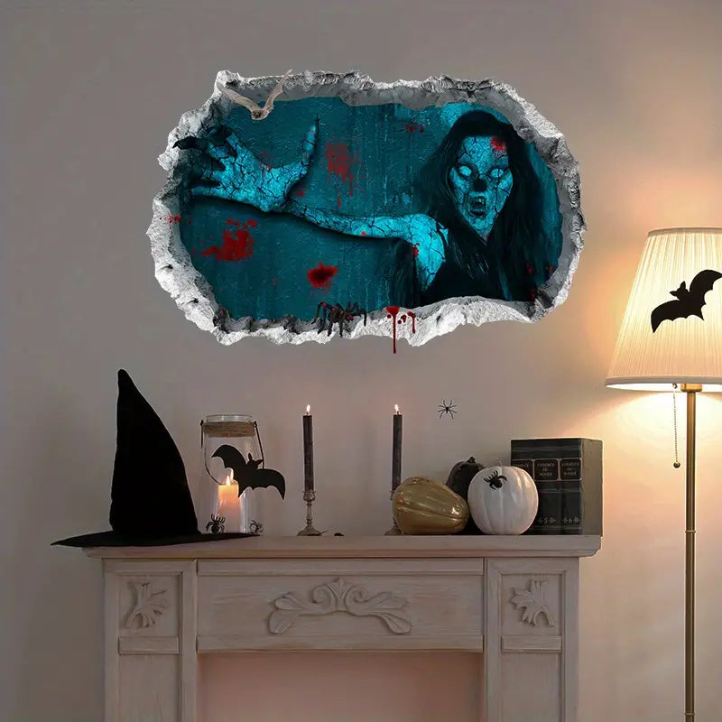 3D Halloween Decal for Floor or Wall
