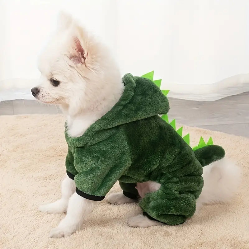 Pet Hoodie Dinosaur Costume