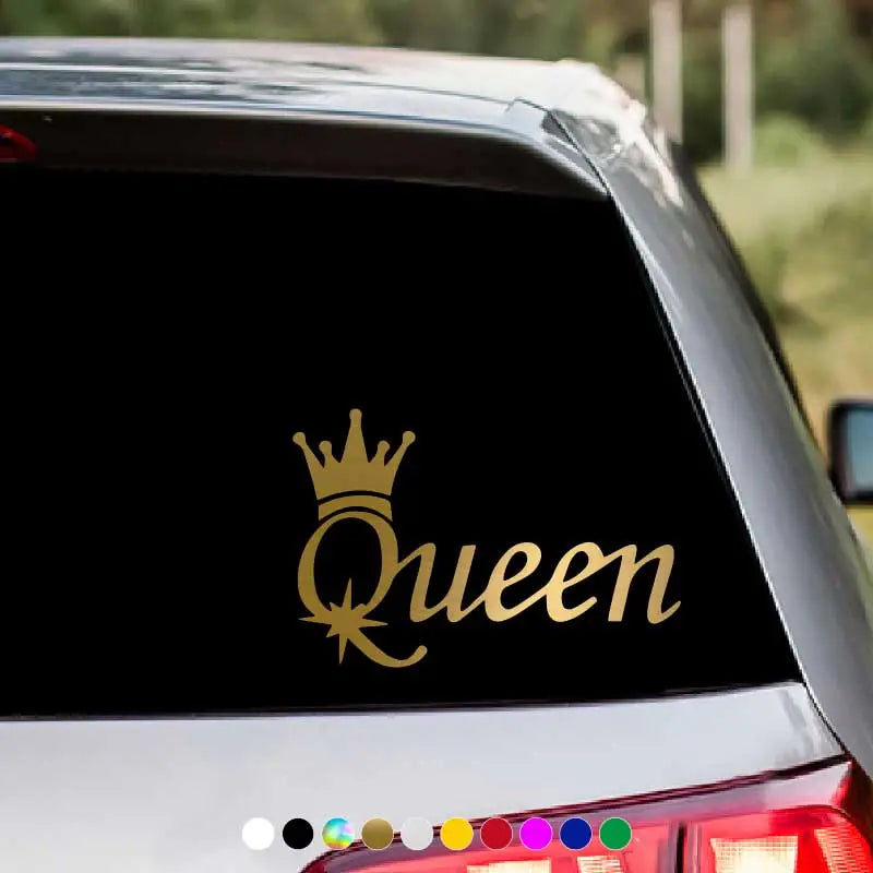 Queen Car Window Decal