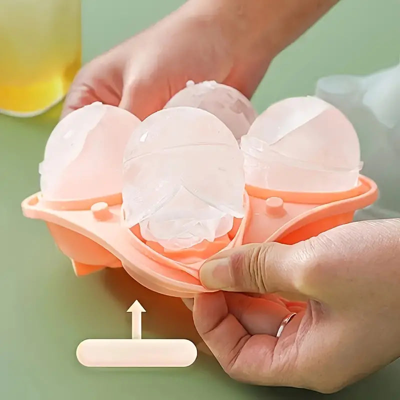Stunning 3D Rose Shaped Ice Cube Mold