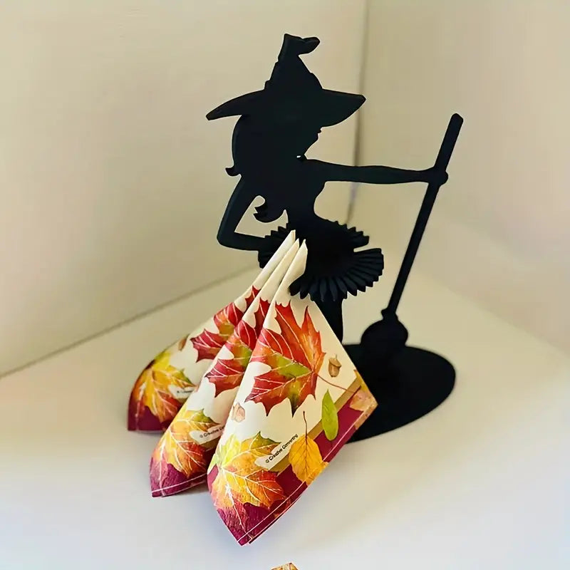 Halloween Witch Napkin Holder - fits 4.5 to 5" napkins